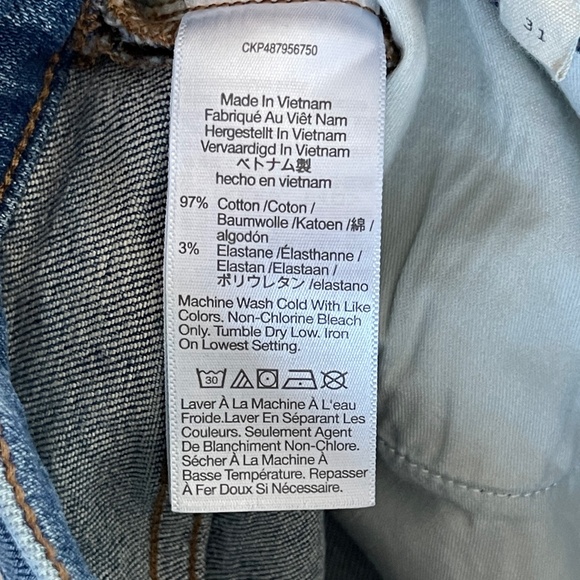 Madewell Jeans Women's 31 Blue Mid Rise Kick Out Bootcut Medium Wash Stretch - Picture 8 of 14